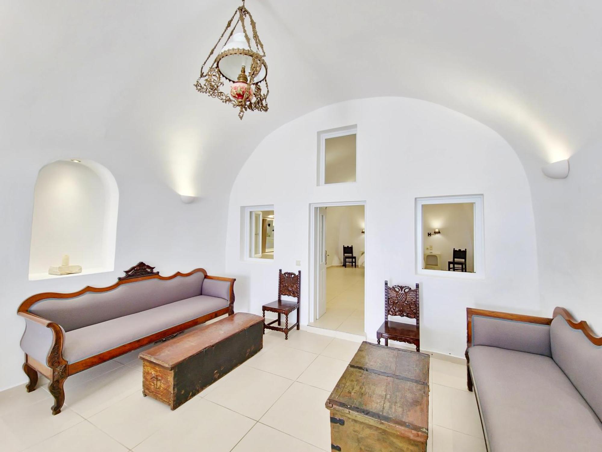 Karpimo Horizon - Caldera View With Private Hot Tub Villa Firostefani Exterior photo