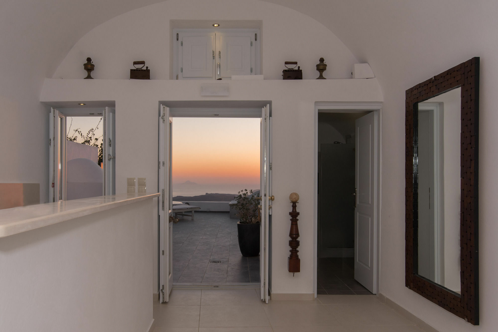 Karpimo Horizon - Caldera View With Private Hot Tub Villa Firostefani Exterior photo